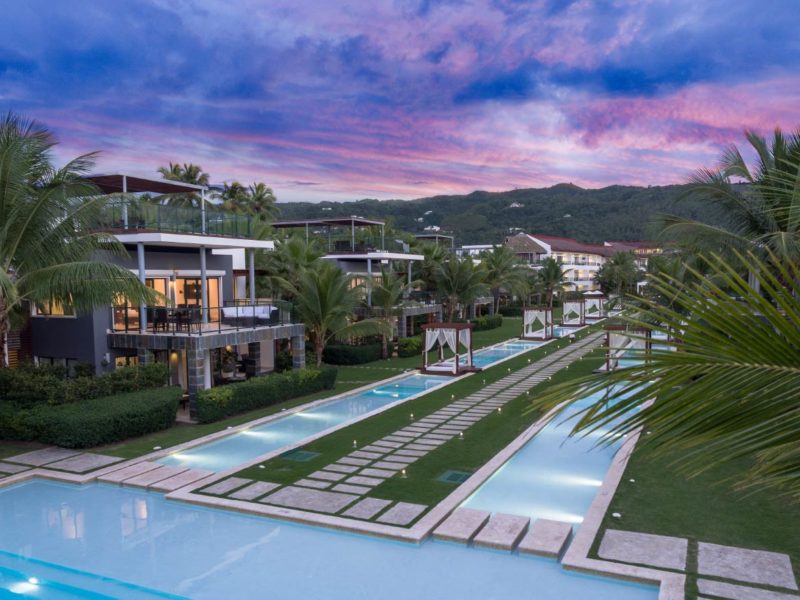Complejo de apartamentos frente a las playas Las Terrenas