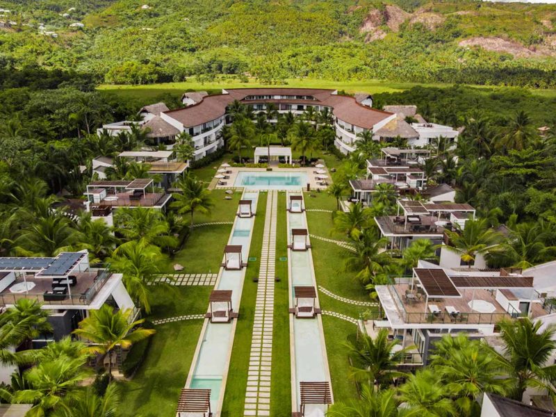 Complejo de apartamentos frente a las playas Las Terrenas
